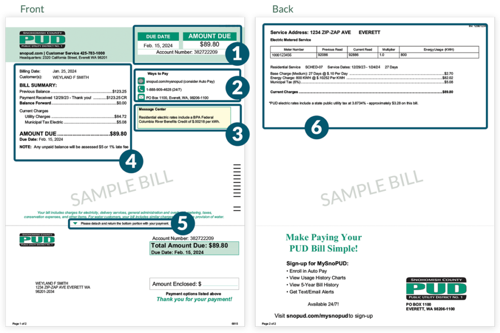 Snohomish County Pud Bill Pay