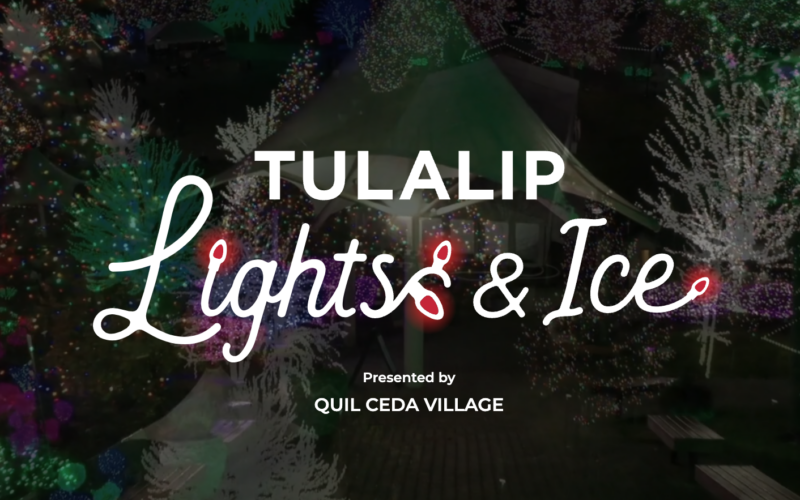 Tulalip Lights & Ice Tree Lighting Snohomish County PUD